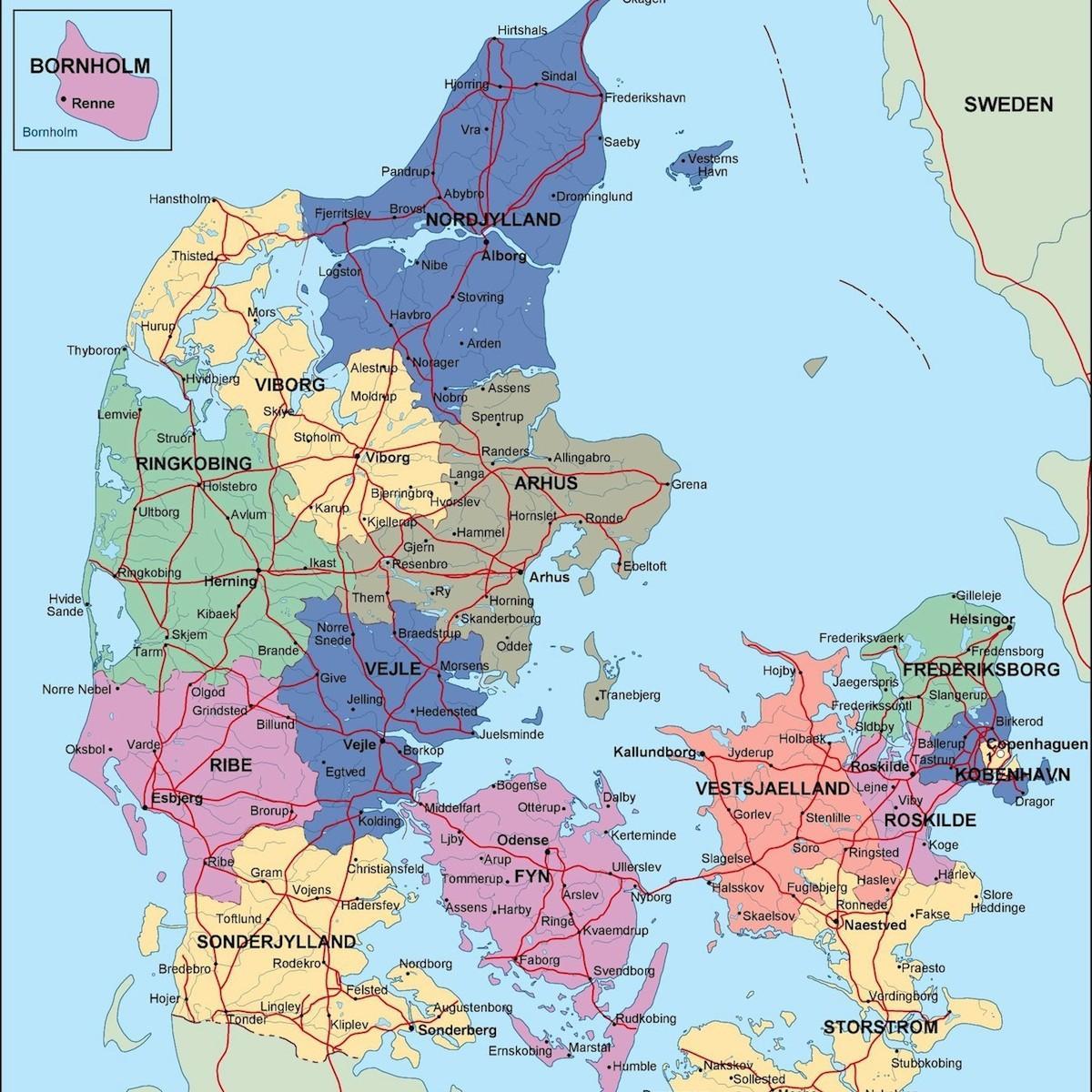 Karta Danske političke 