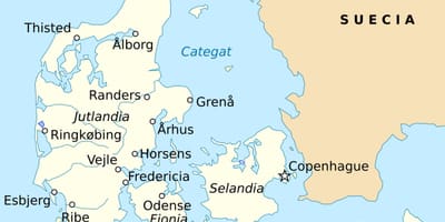 Karta fredericia, Danska